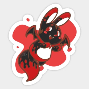 Spooky Velps | Vampire Sticker